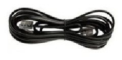 Cable Prolongacion Telef 8mt Negro