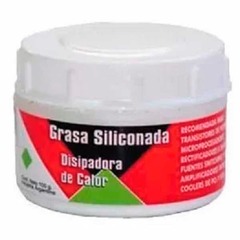 GRASA SILICONADA DISIPADORA DE CALOR POTE X 100GRS