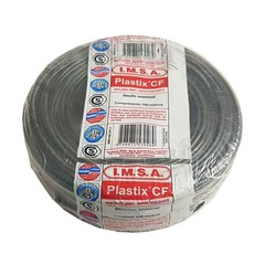 Cable Unipolar 6mm Negro  X 100 Mts